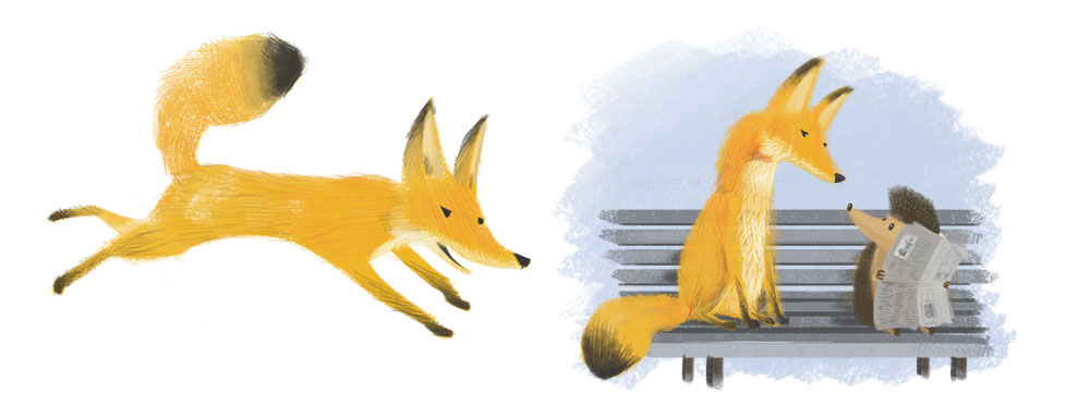 I wonder how many foxes I can draw...